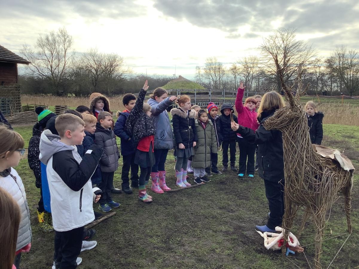 We loved visiting Flag Fen and learning about the Stone Age to Iron Age!