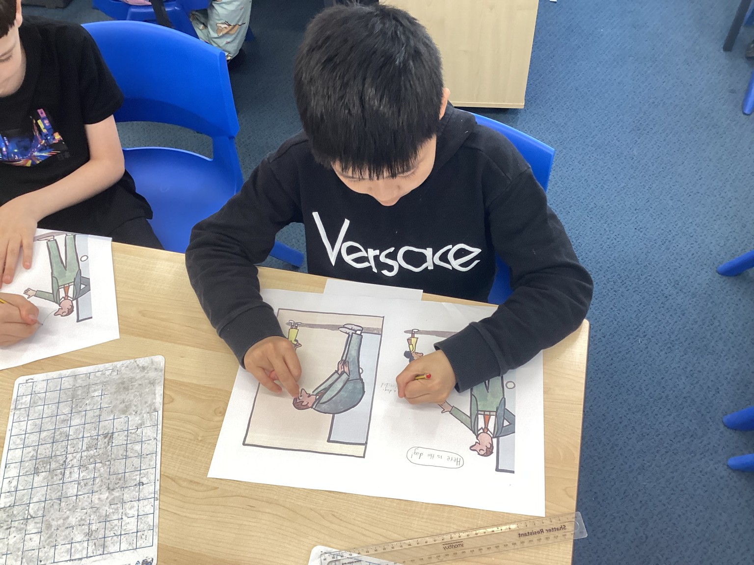 World Book Day - We created our own version of pages from the book "I Want a Dog"