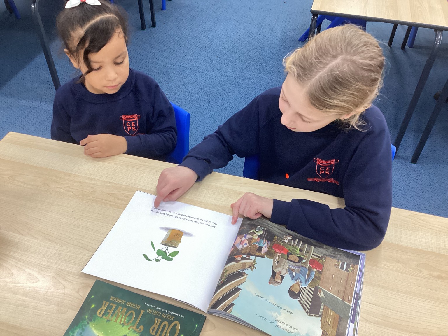 Shared Reading with Rabbits