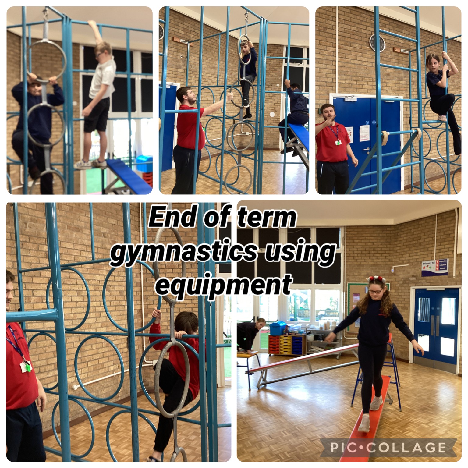 End of term gymnastics