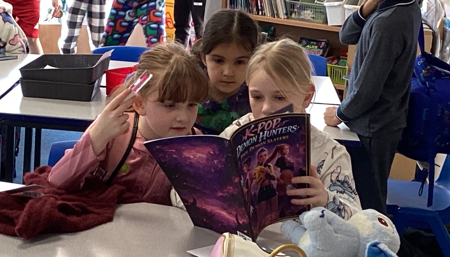 Shared reading on World Book Day