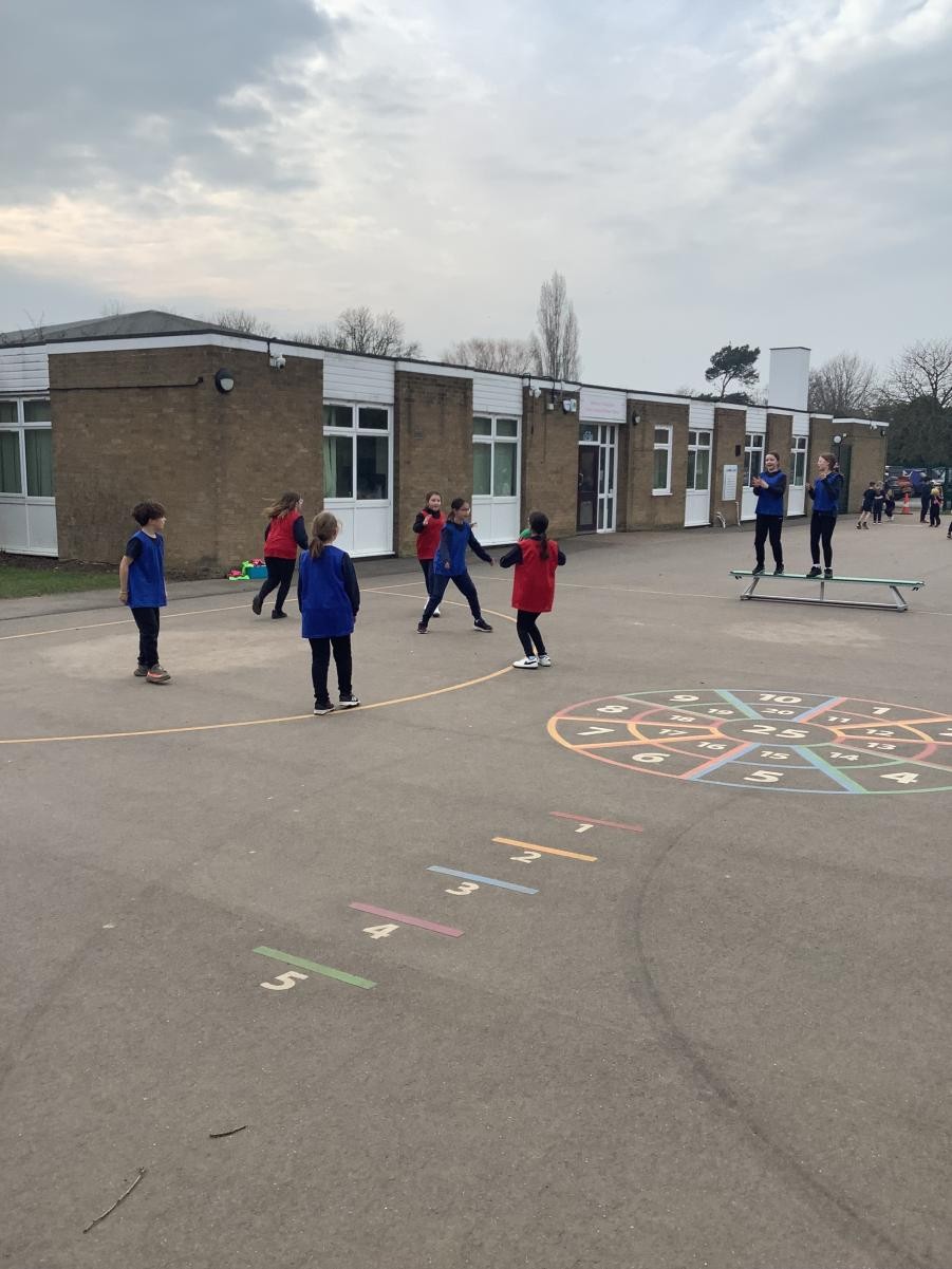 We improved out teamwork and communication skills in PE.