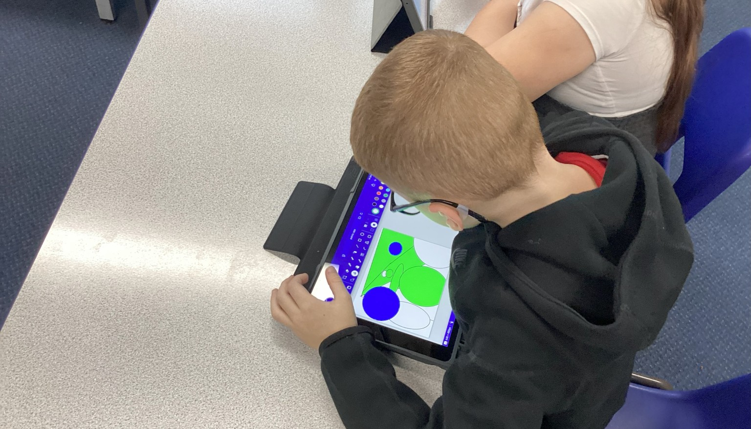 Digital Art - Using the shape and line tools to create art inspired by artists like Kandinsky.