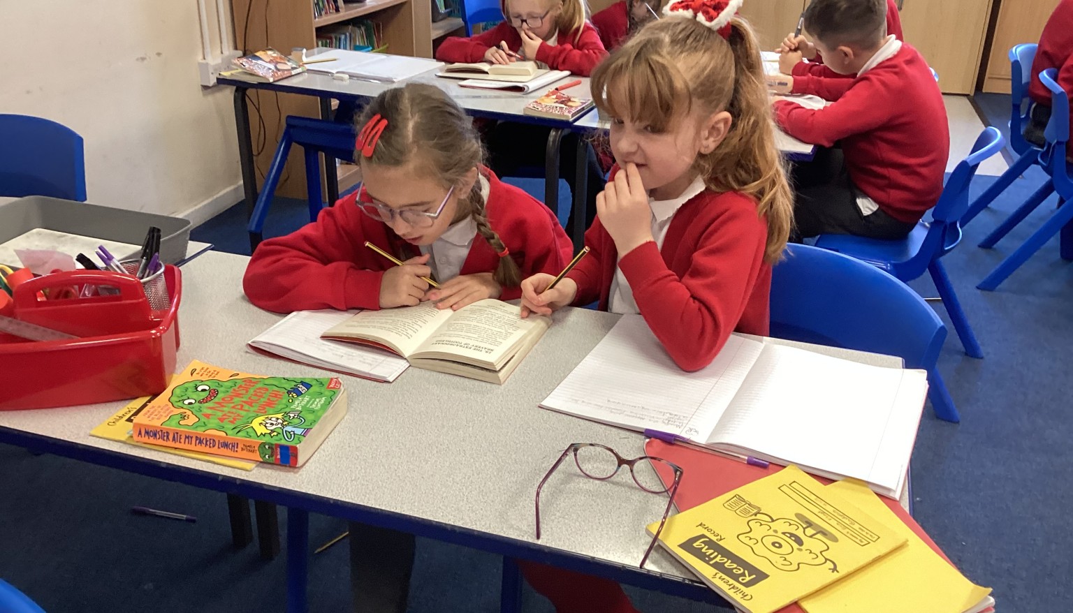 Using our class book for guided reading