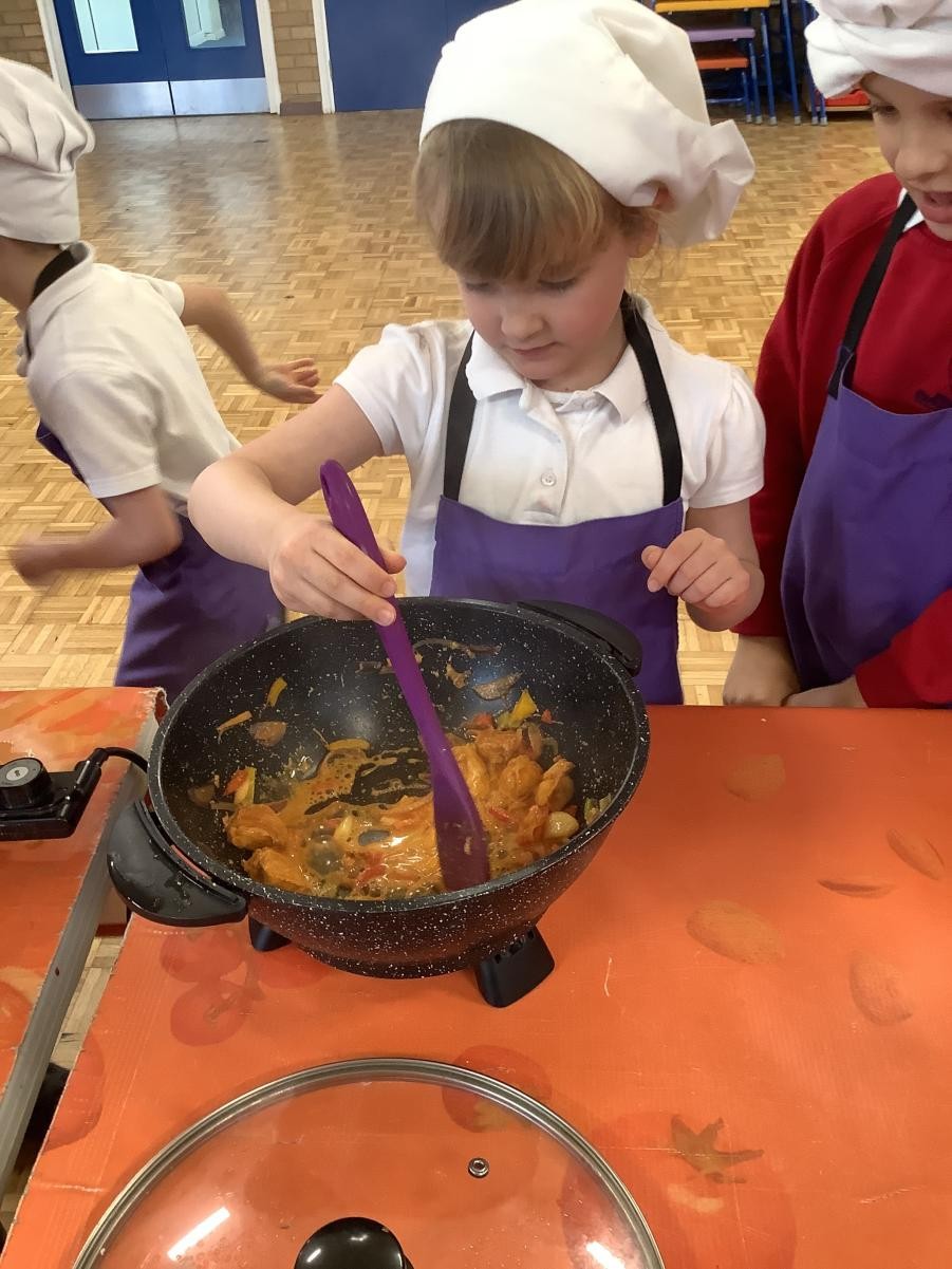 Roots to Food! Today, we made a Tandoori chicken.