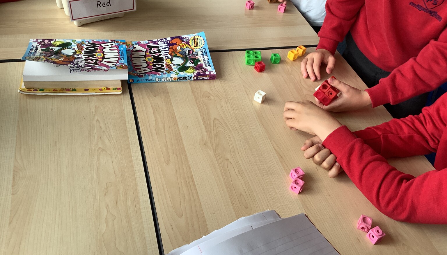 In art, we built sculptures out of cubes to understand the features and purpose of sculptures.