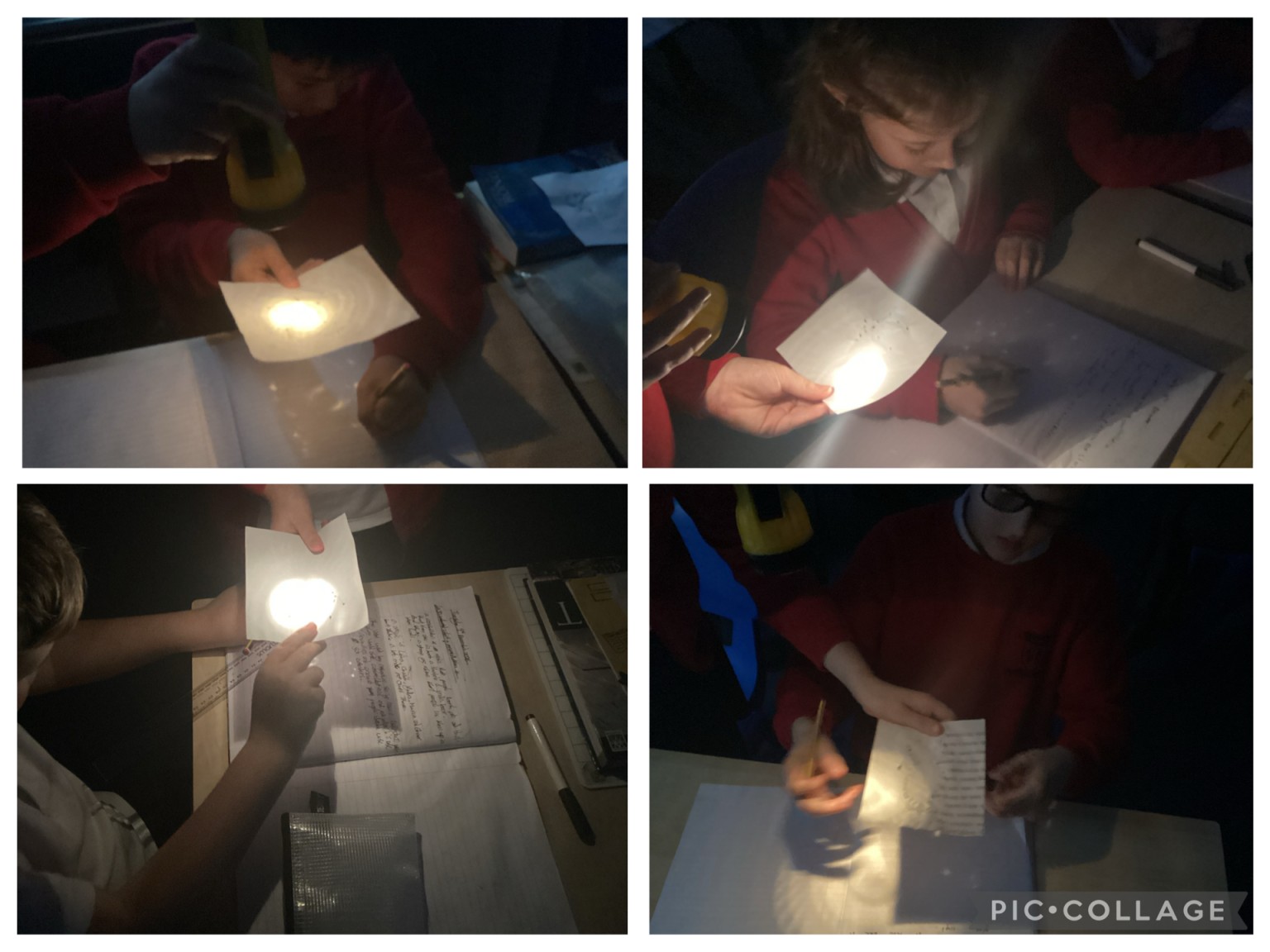 Science - we learned about and created constellations.