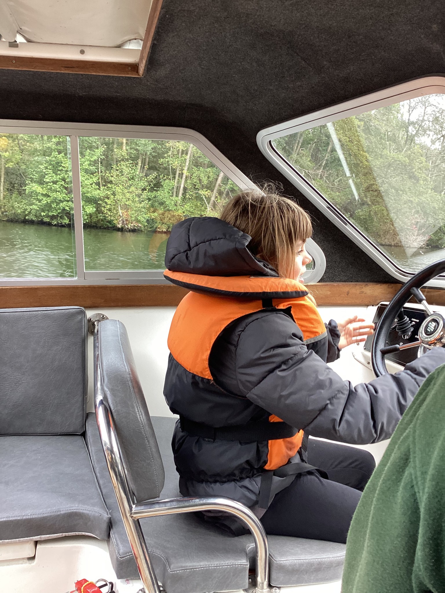 Driving boats on the Broads