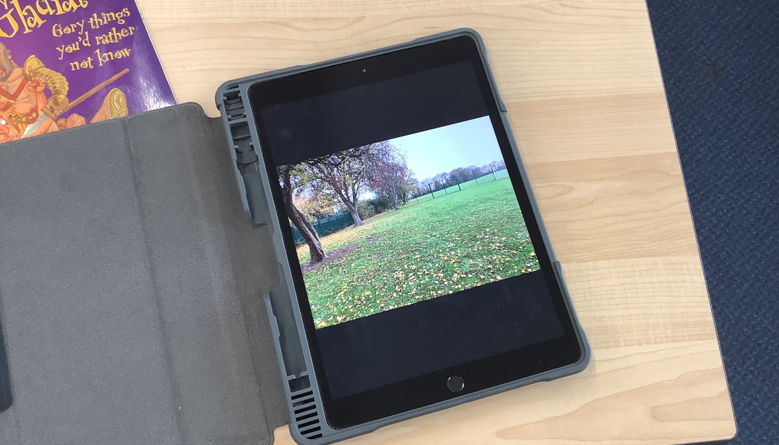 In art, we have started our topic Digital Design and used iPads to capture photos of the school grounds.