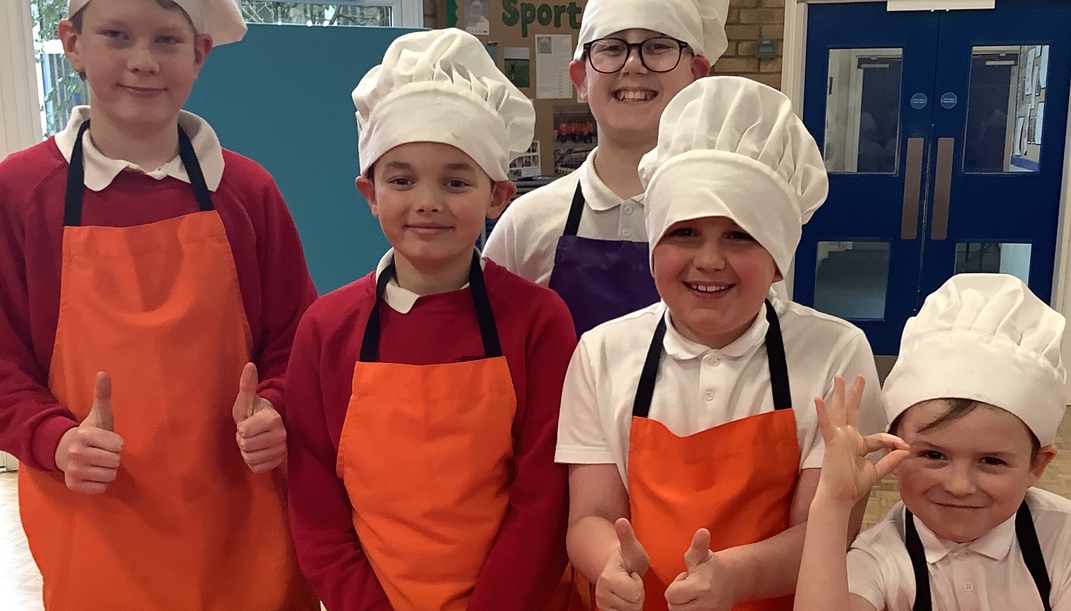 We learnt how to cook a new kind of food.