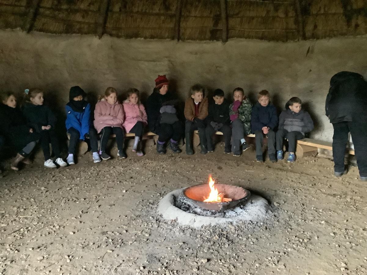 We loved visiting Flag Fen and learning about the Stone Age to Iron Age!