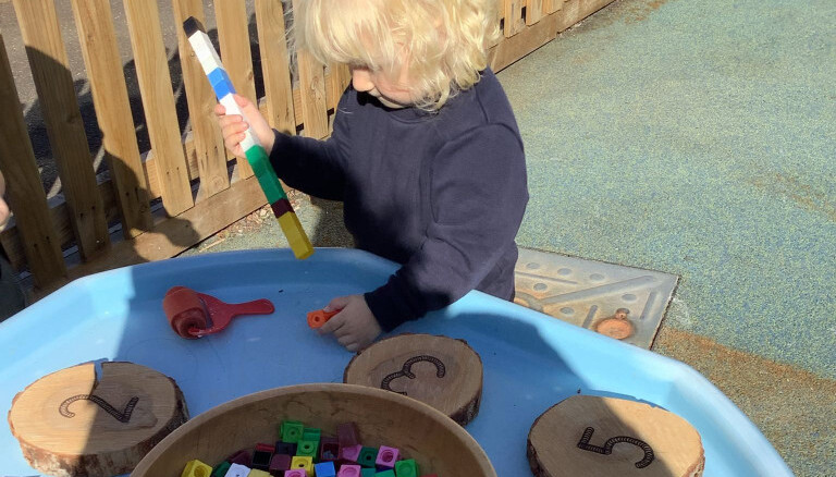 We have been counting objects