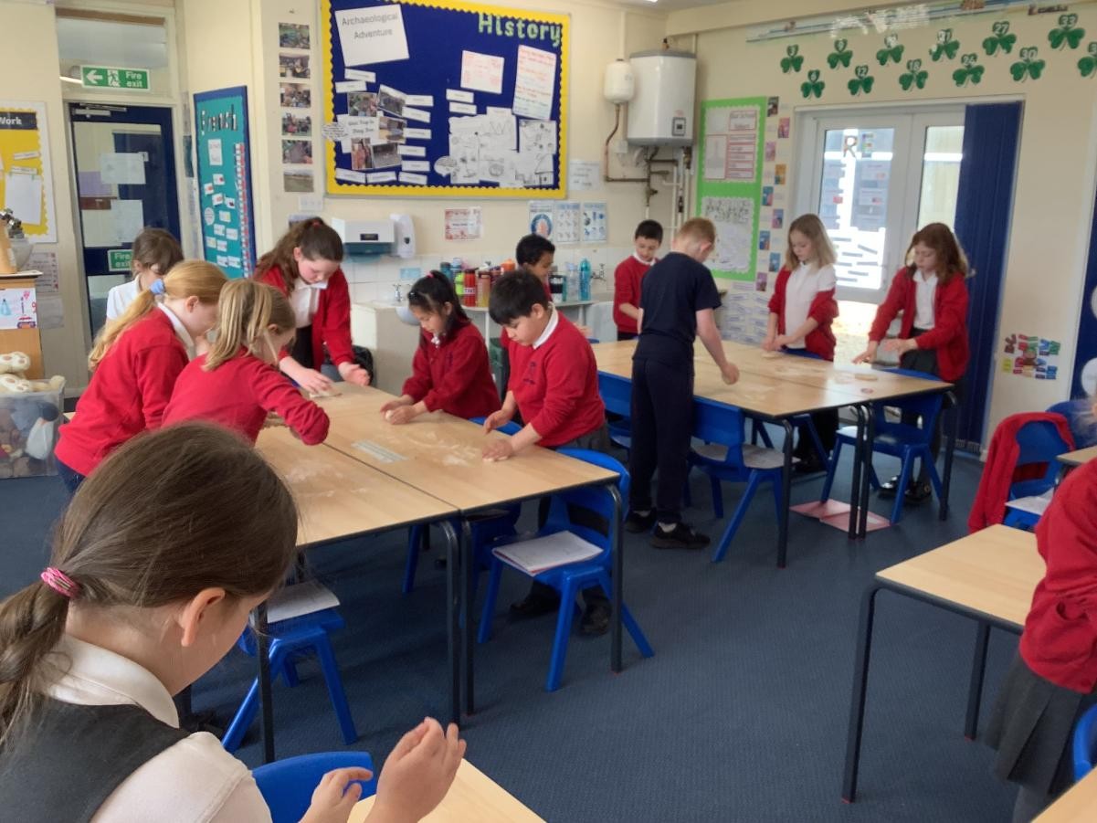 We had an amazing time making bread as part of our DT topic: Seasonal Foods!