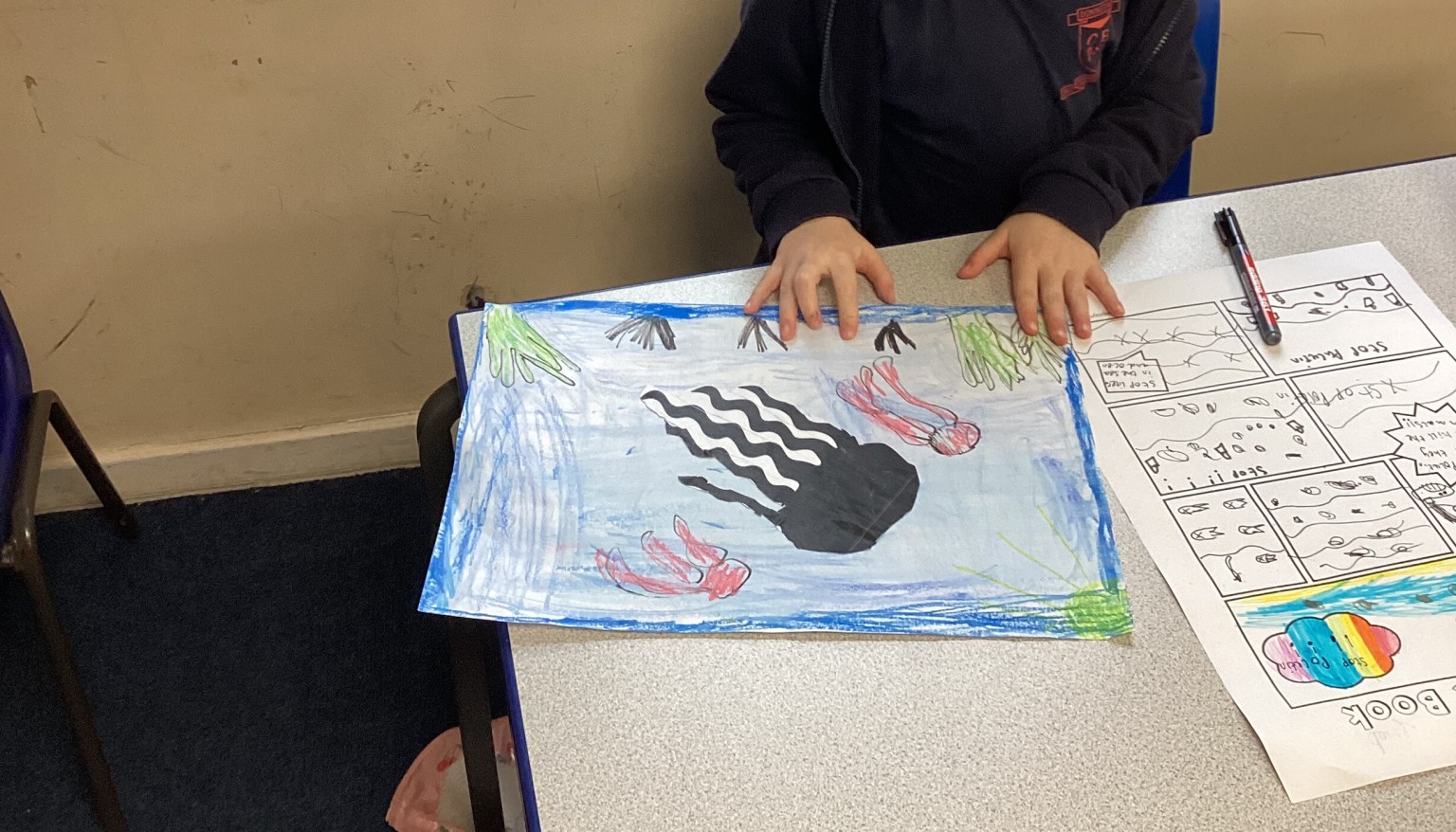 Fantastic ocean artwork