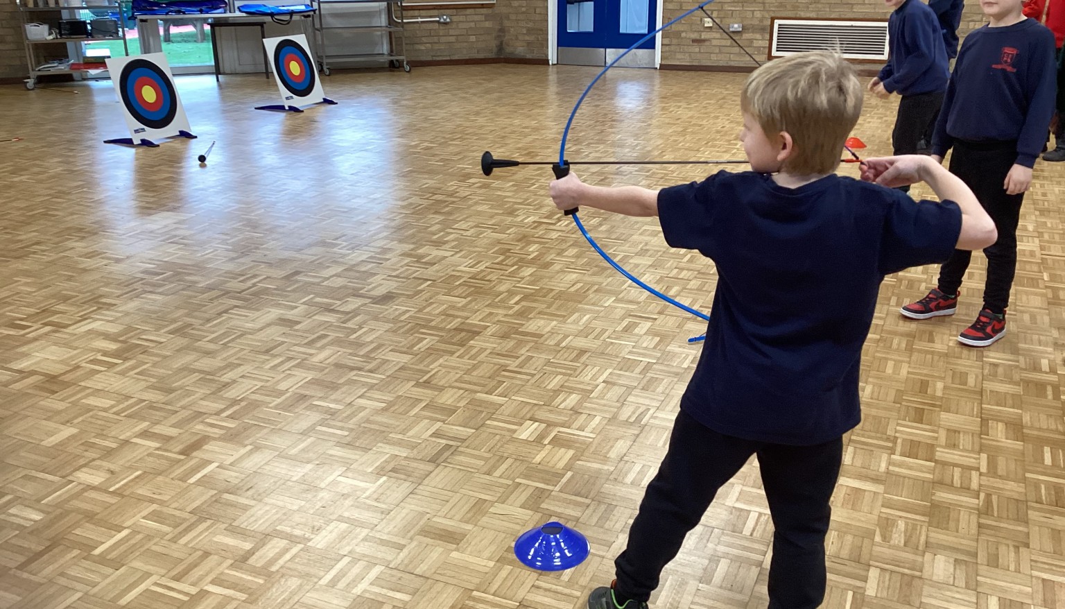 Showing super strength