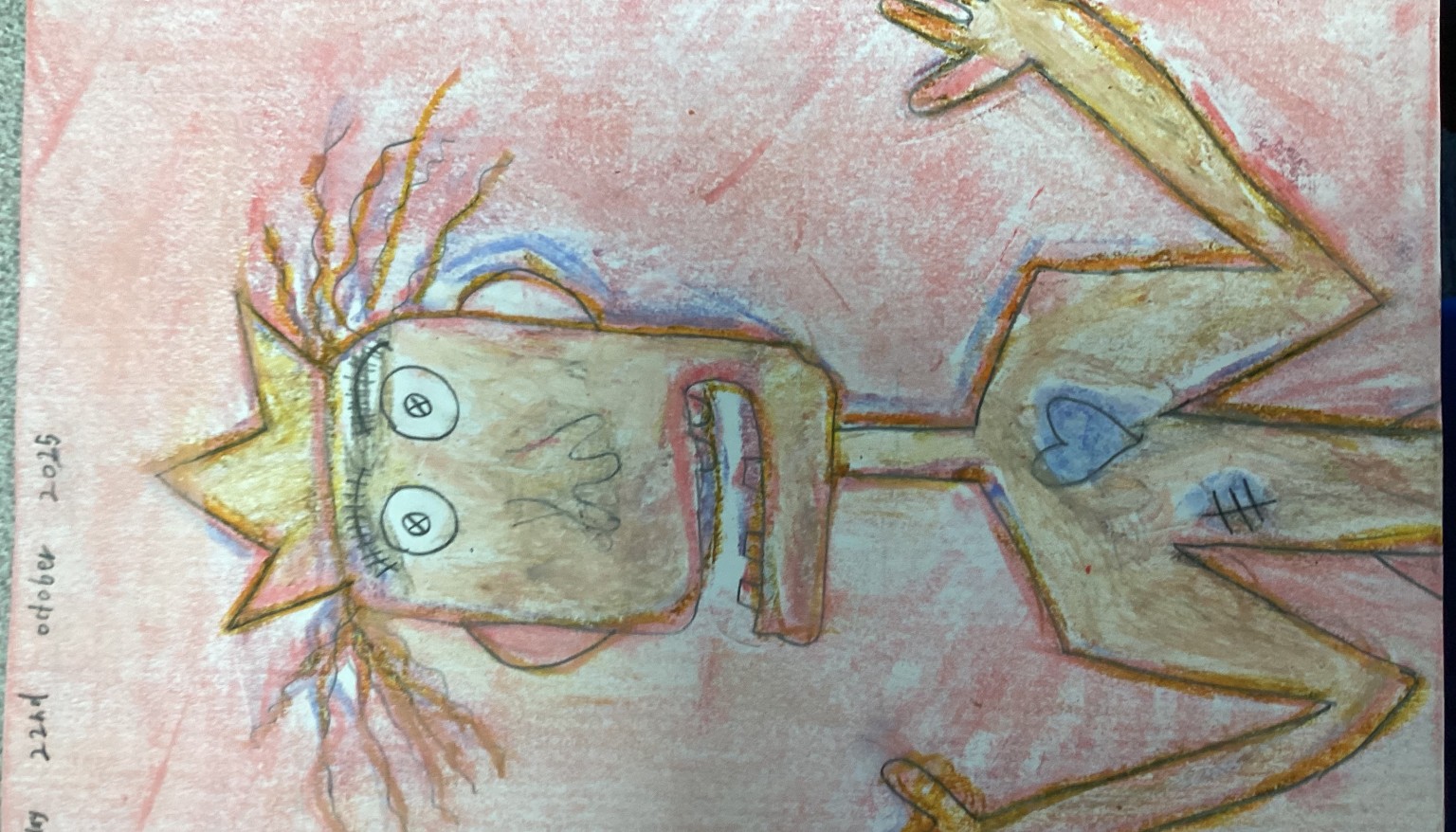 For Black History Month we created artwork inspired by Jean Michel Basquiat