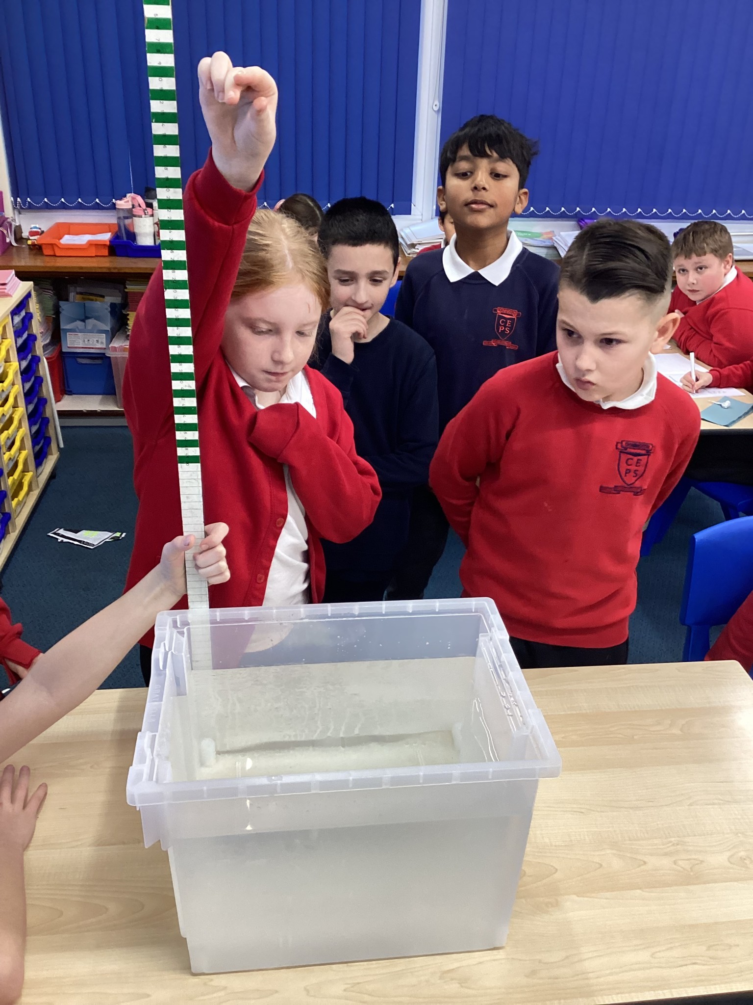 Science - We have been investigating water resistance.