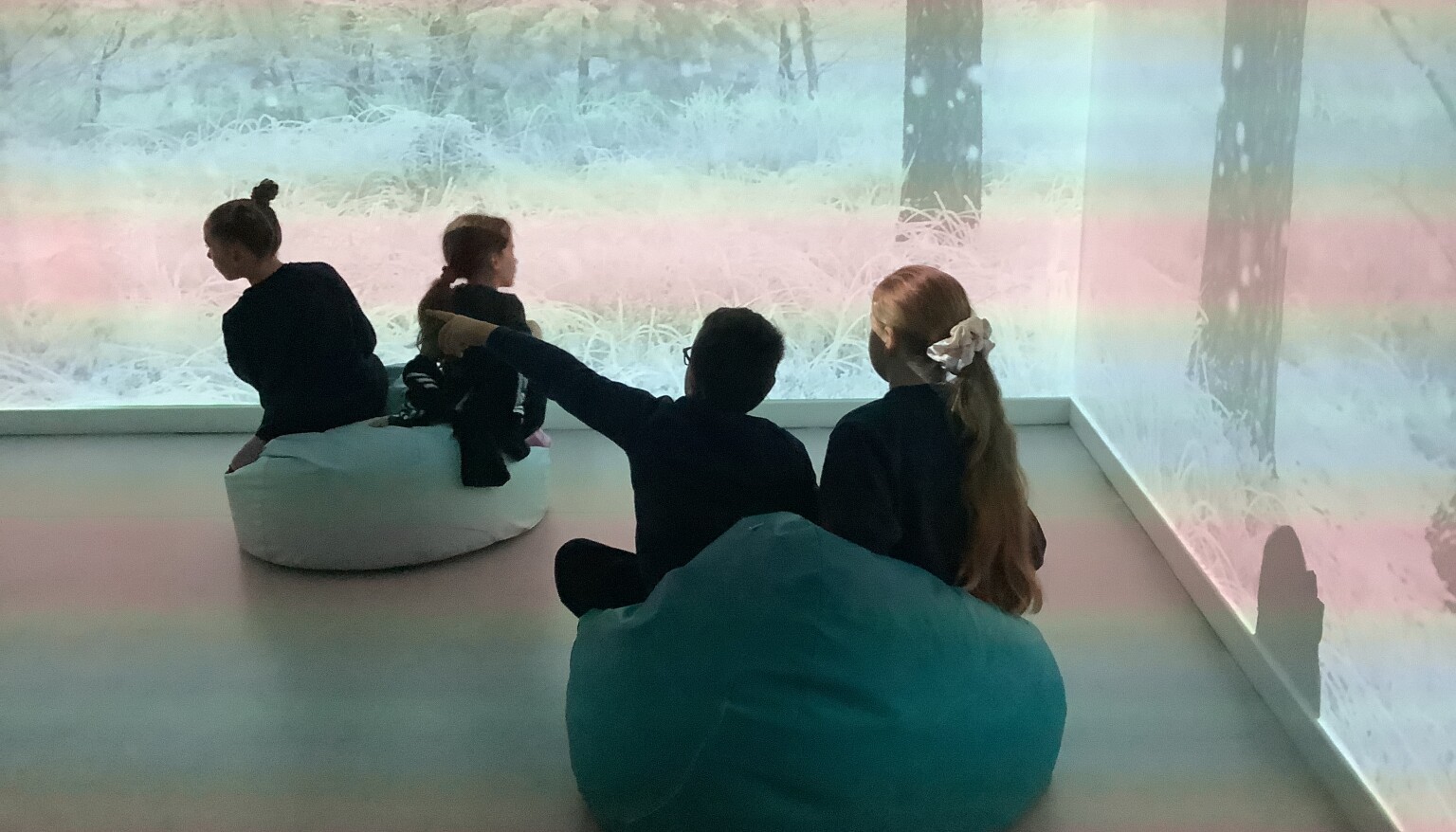 We used the immersive suite to build our voacbularly in preparation for writing a setting description.