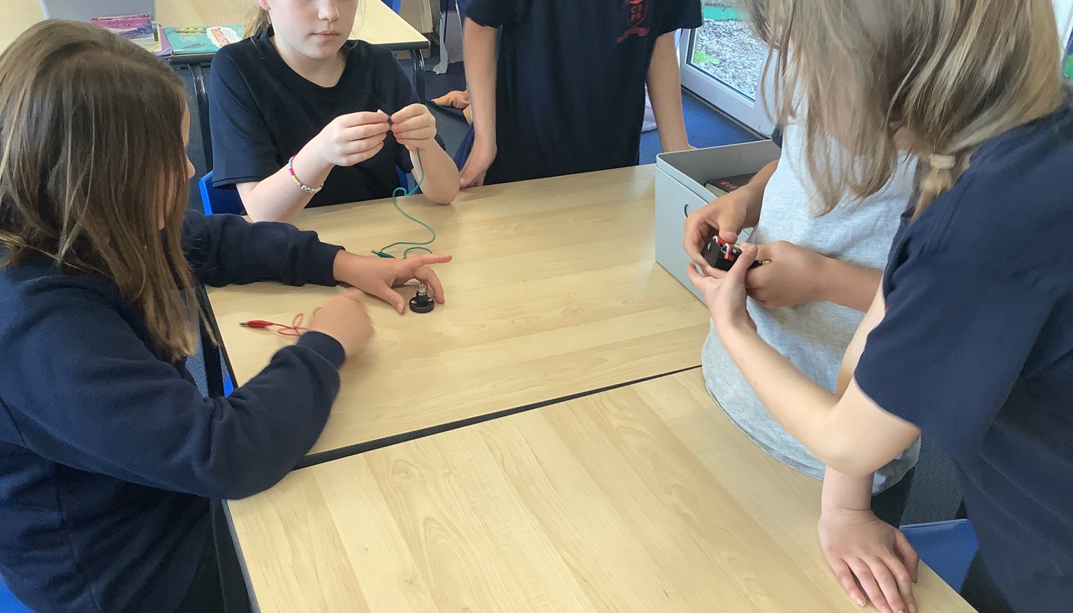 Building an electrical circuit in Science