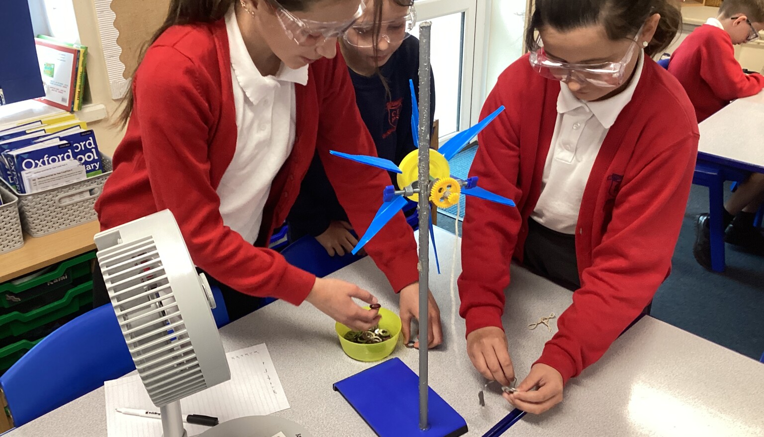 We took part in a STEM workshop with Outer Dowsing.