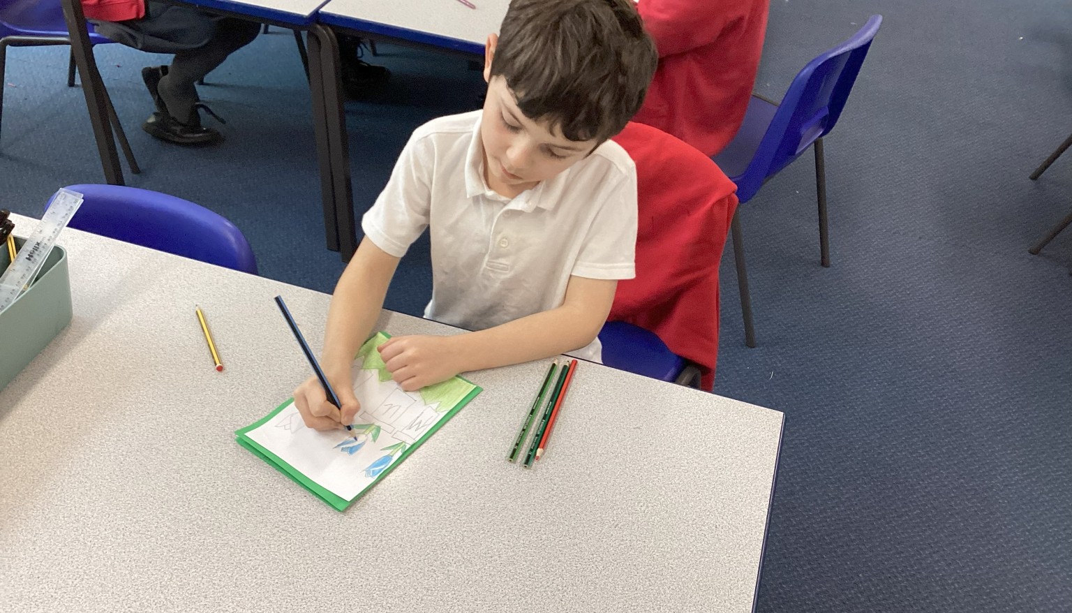 Making Mother's Day cards