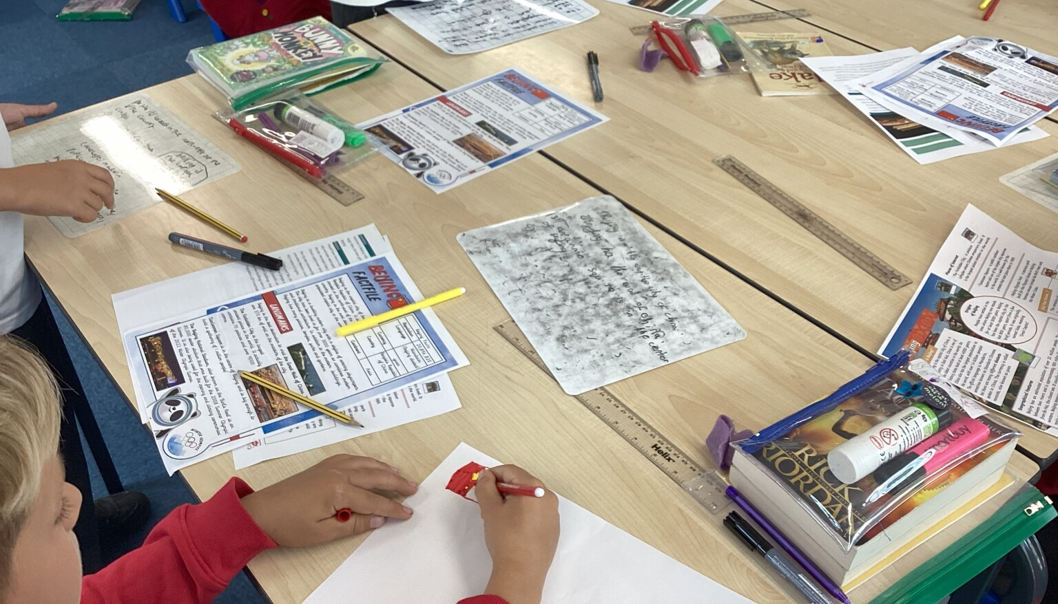 Researching Beijing and making a fact file!
