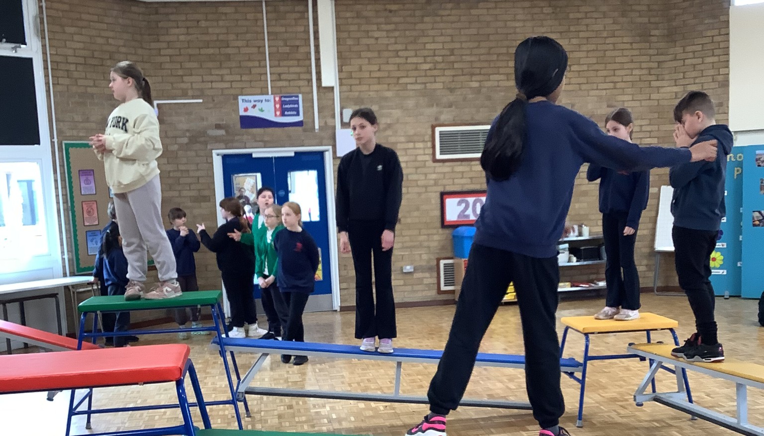 We had fun trying to cross the Amazon river.