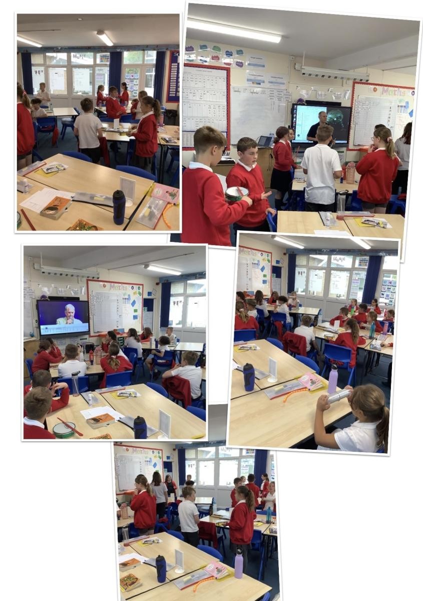 We began to learn some Samba with Karl.
