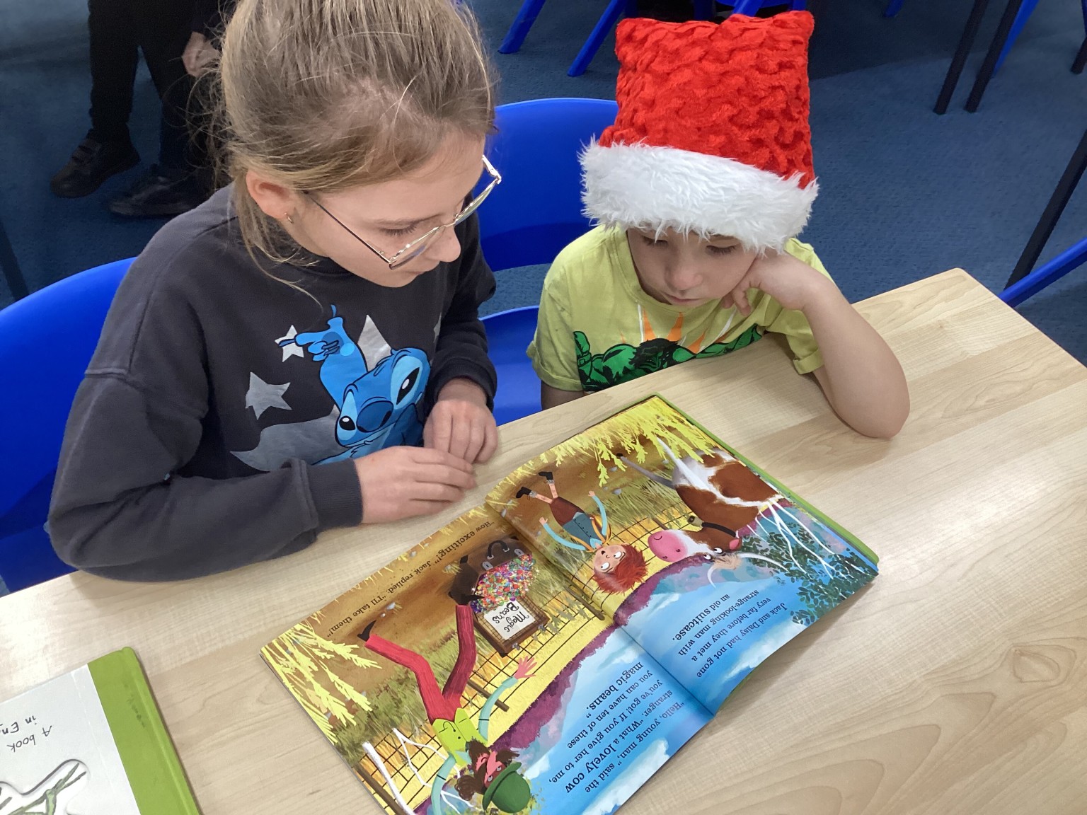 Shared Reading with Rabbits