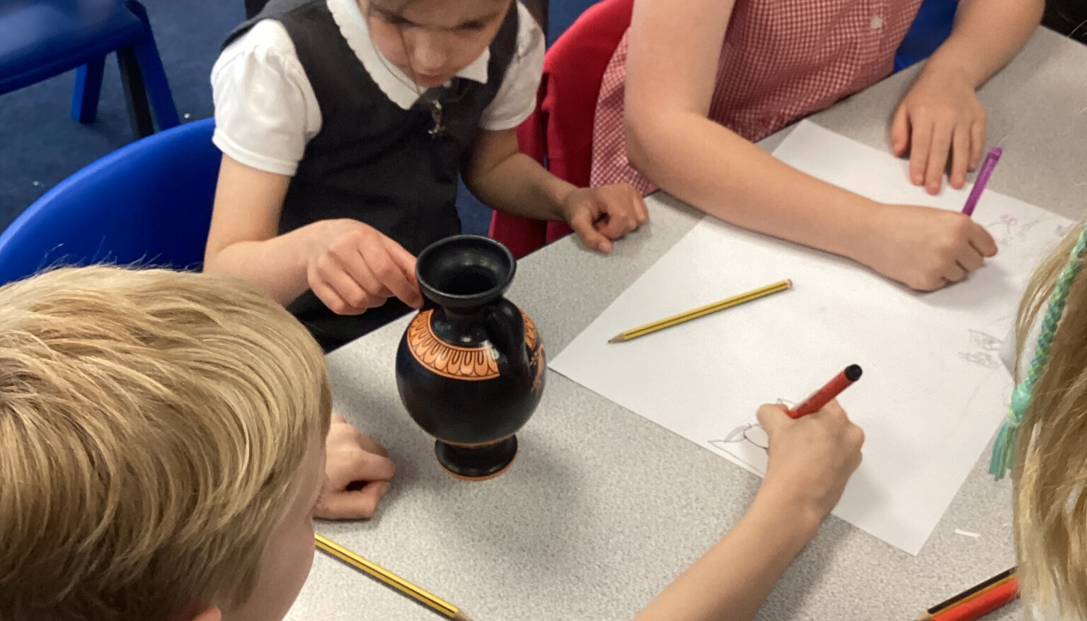 We explored museum artefacts