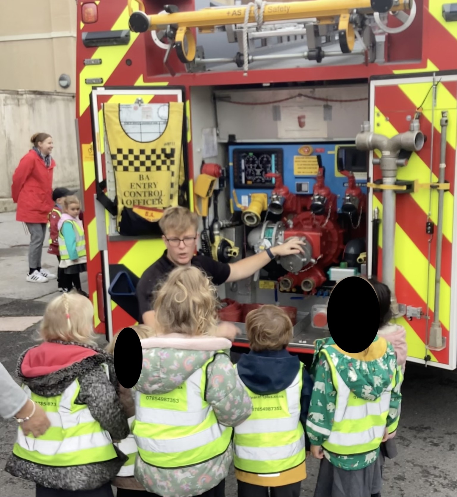 This is where the hosepipes get plugged in.