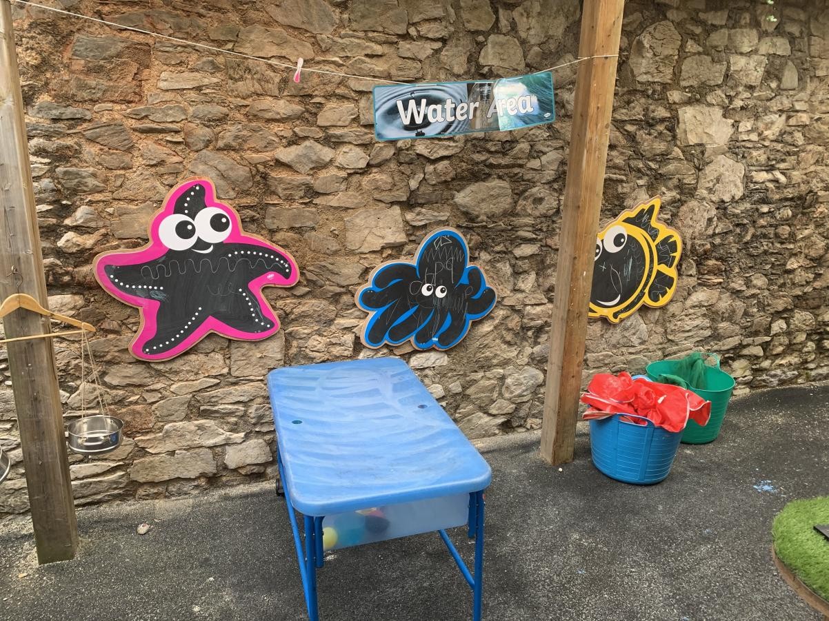 Outdoor learning area