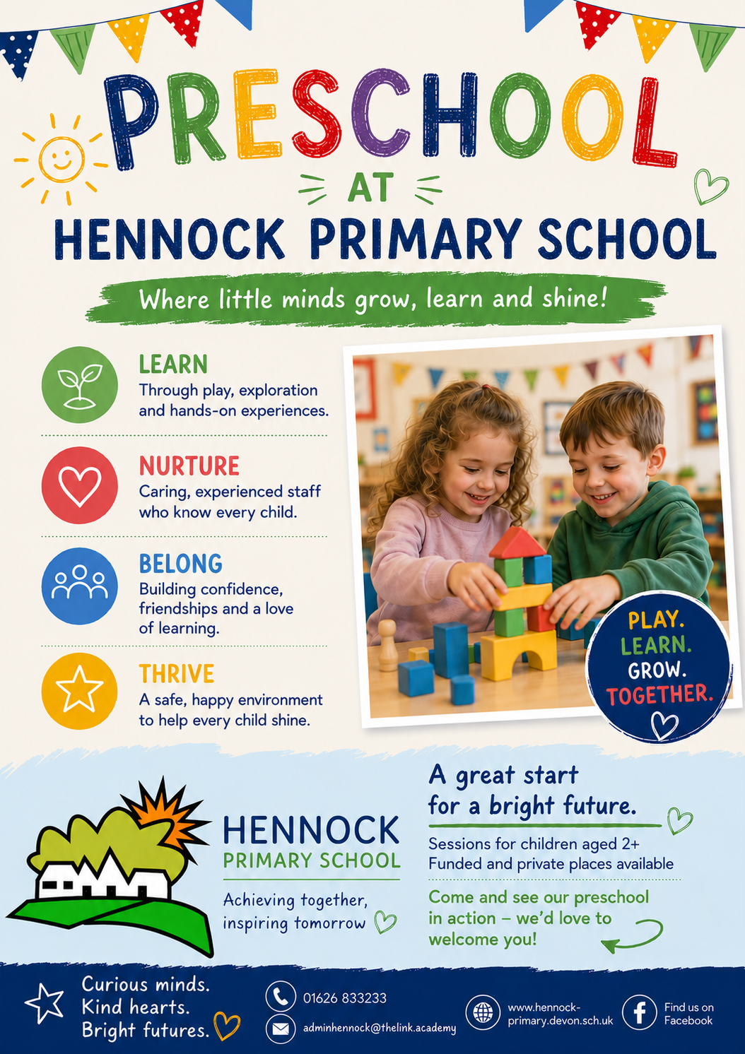 Pre school poster