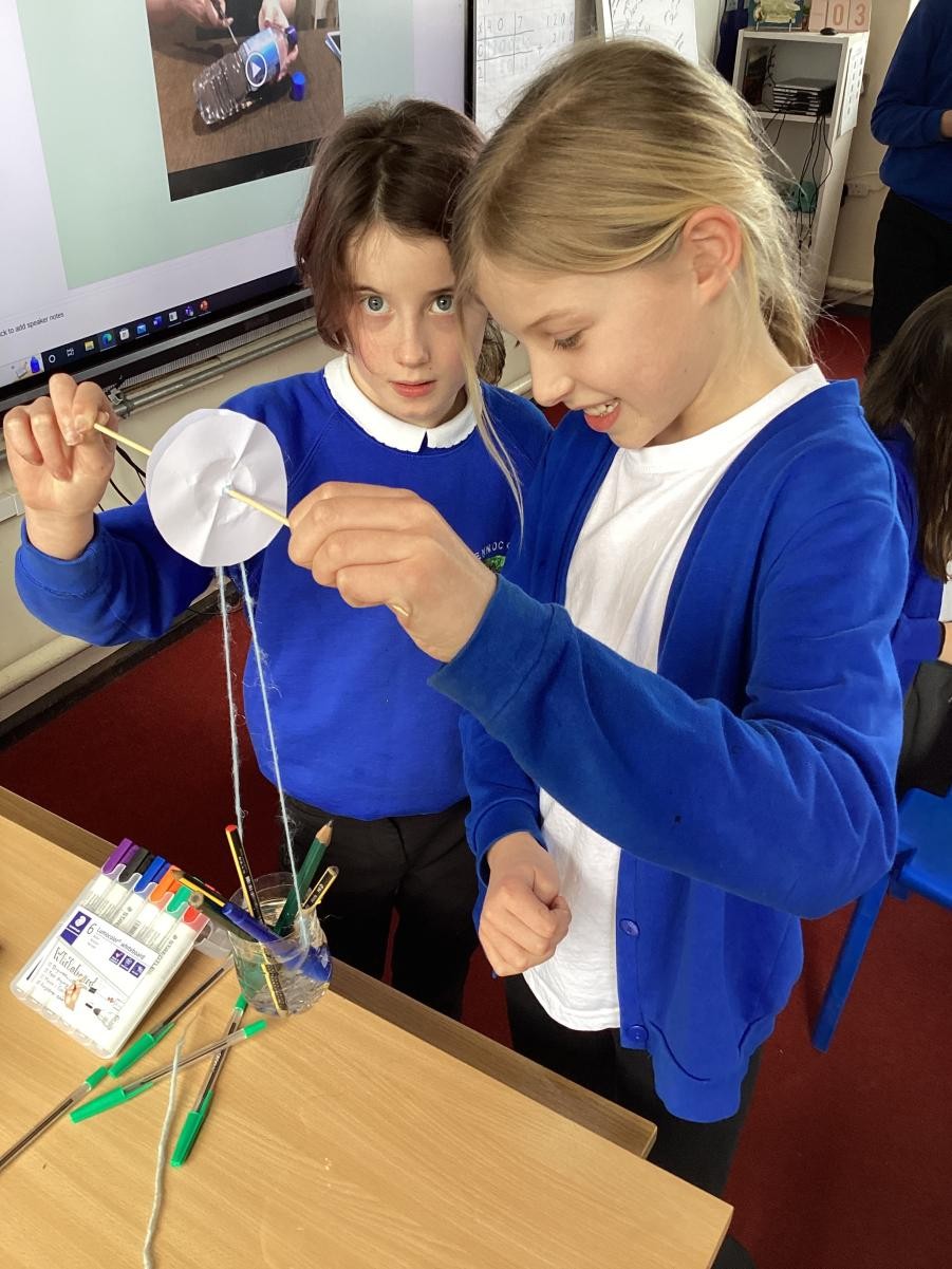 Creating pulleys. 