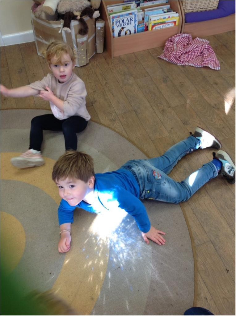 In Woodhouse pre-school we allow time for our children to follow their own lines of enquiry and make time to allow the magic to happen.