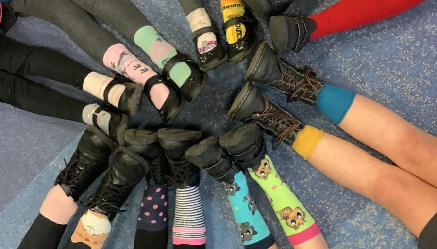 Childrens feet 