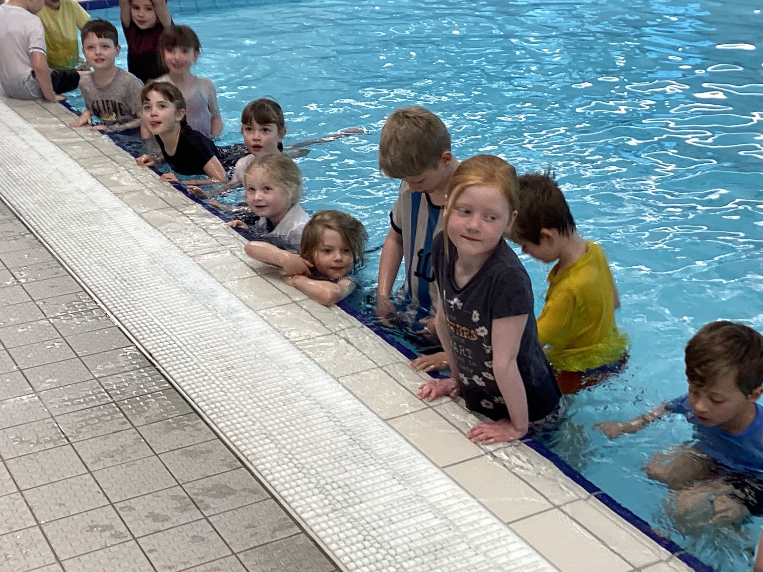 Weekly swimming lessons