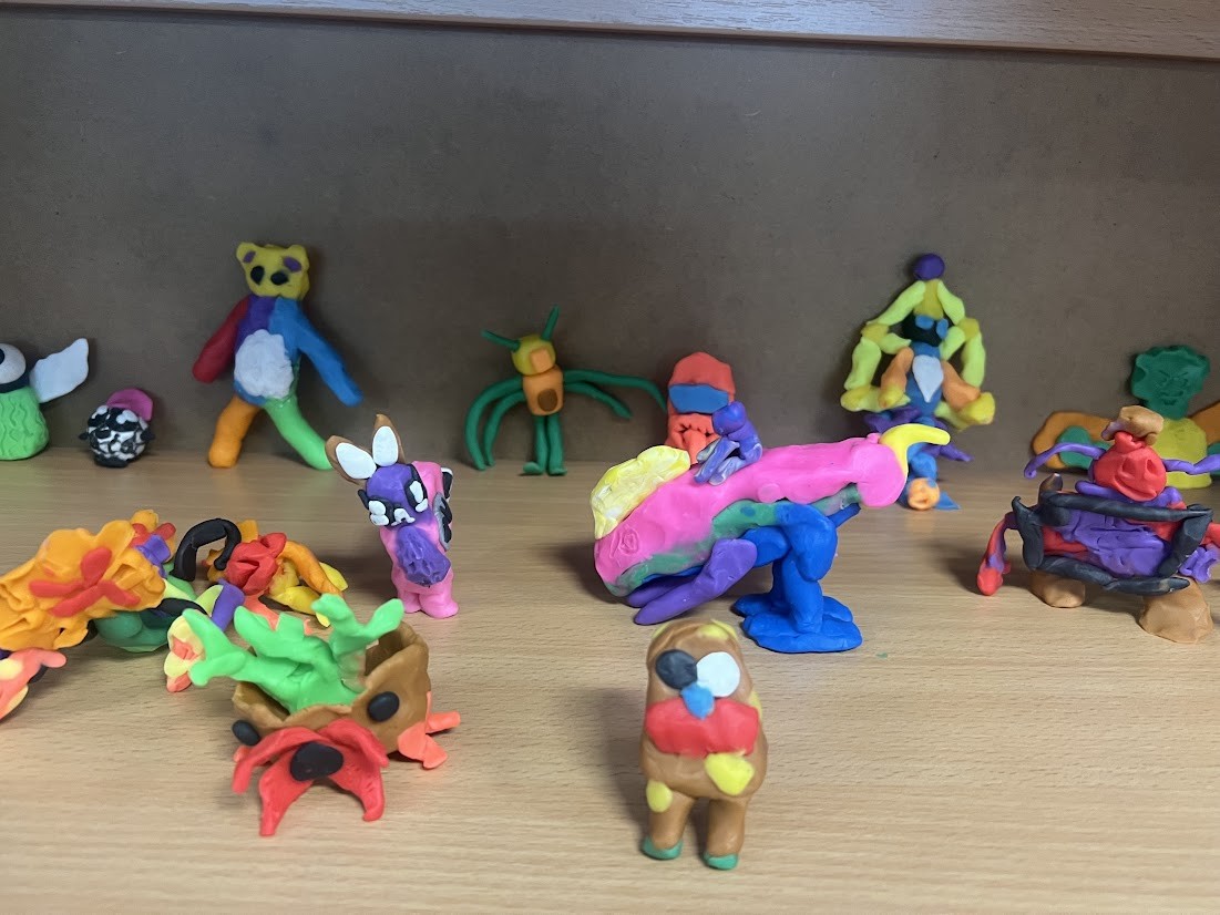 In our English lessons, we have been studying The Lost Thing by Shaun Tan. Today, we created our own ‘Lost Things’ in preparation for writing instructions on how to care for them. Here are some photographs of our creations.