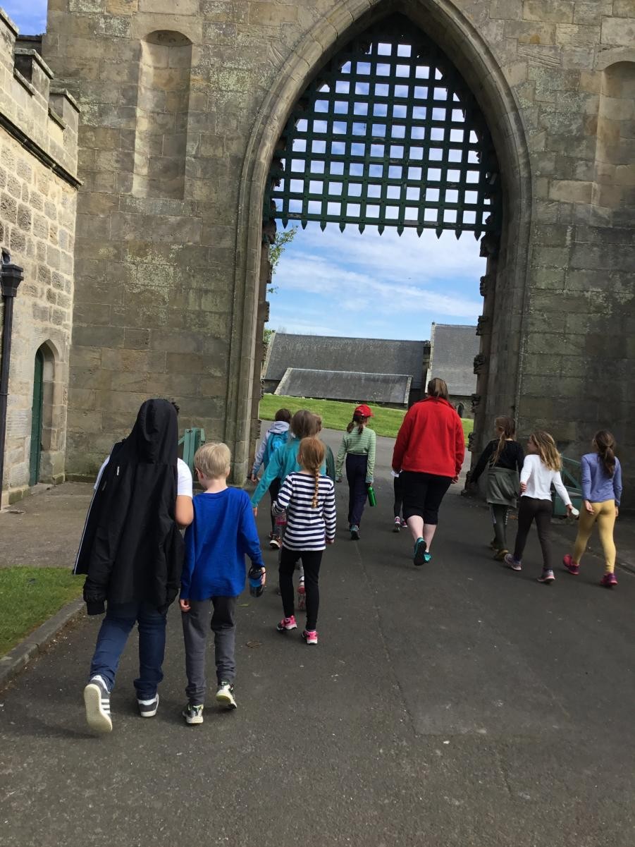 Entering Ford castle