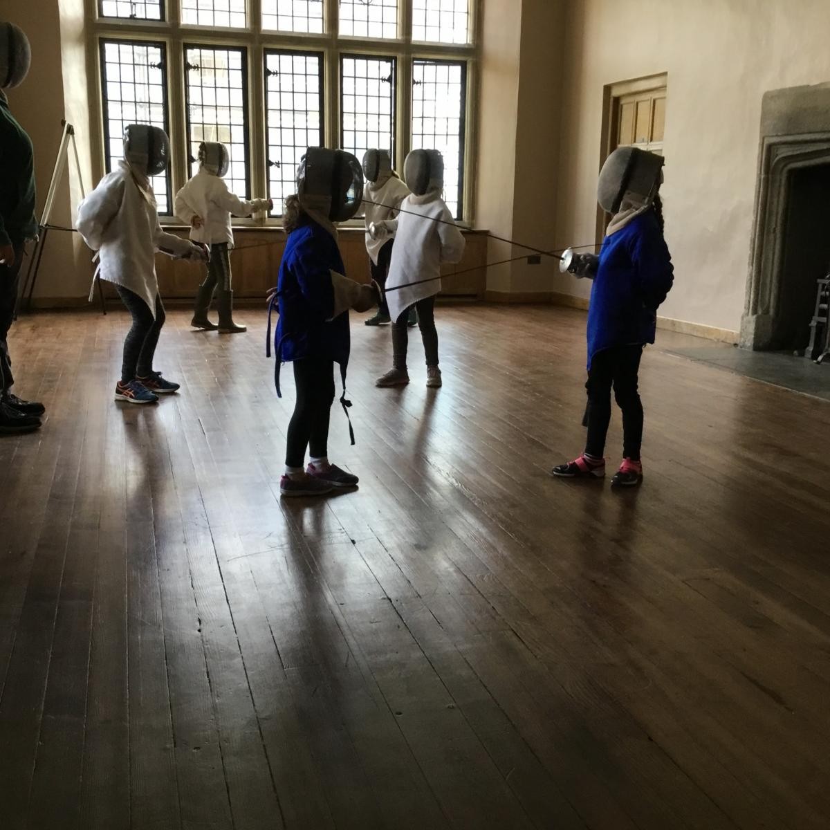 Fencing in the Great Hall