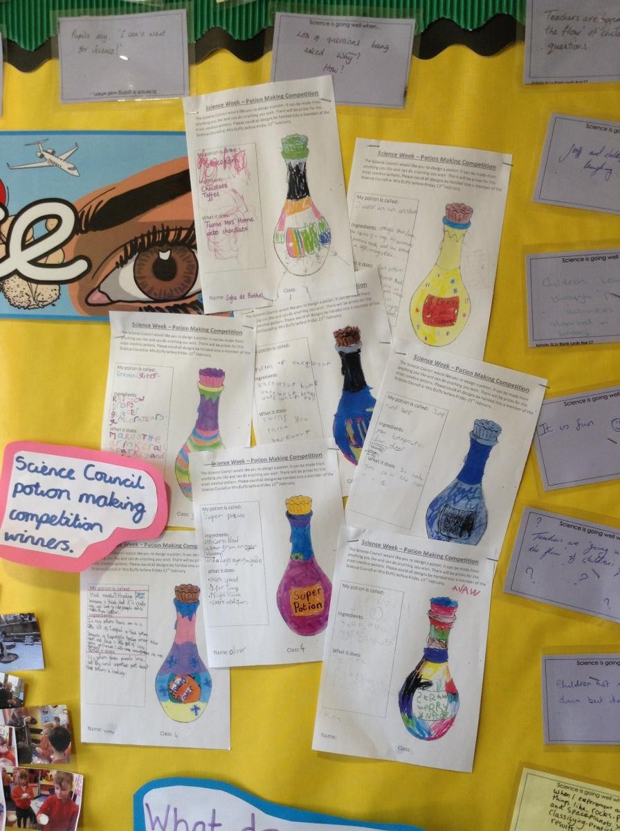 Potion Design Winners
