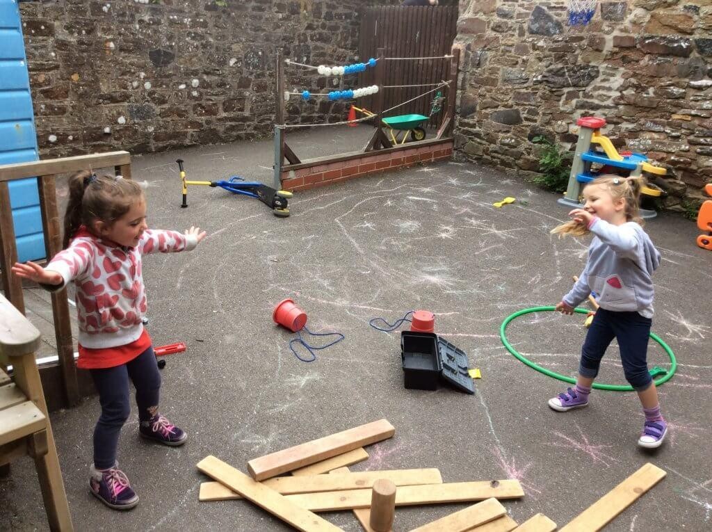 Space to play and have fun outside
