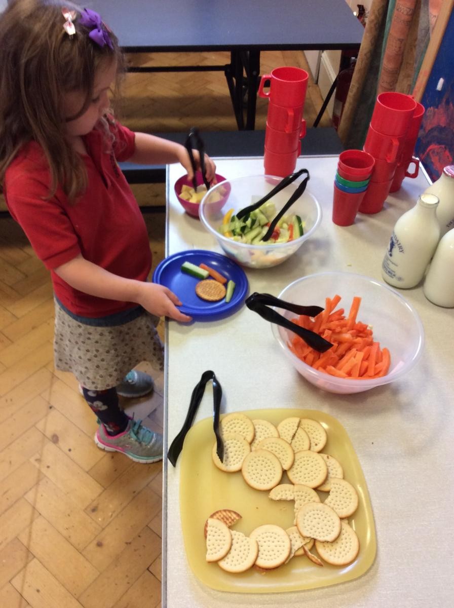 Healthy snack time