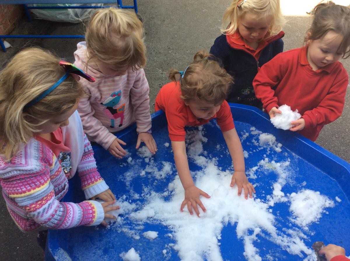 Real snow in May!