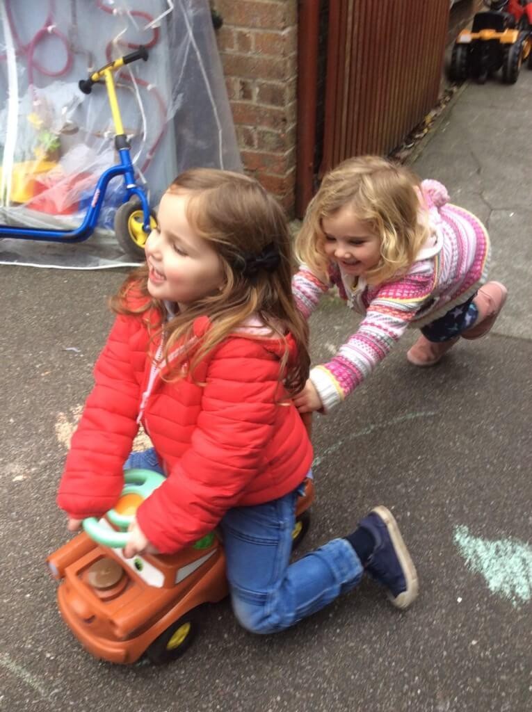 Helping each other
