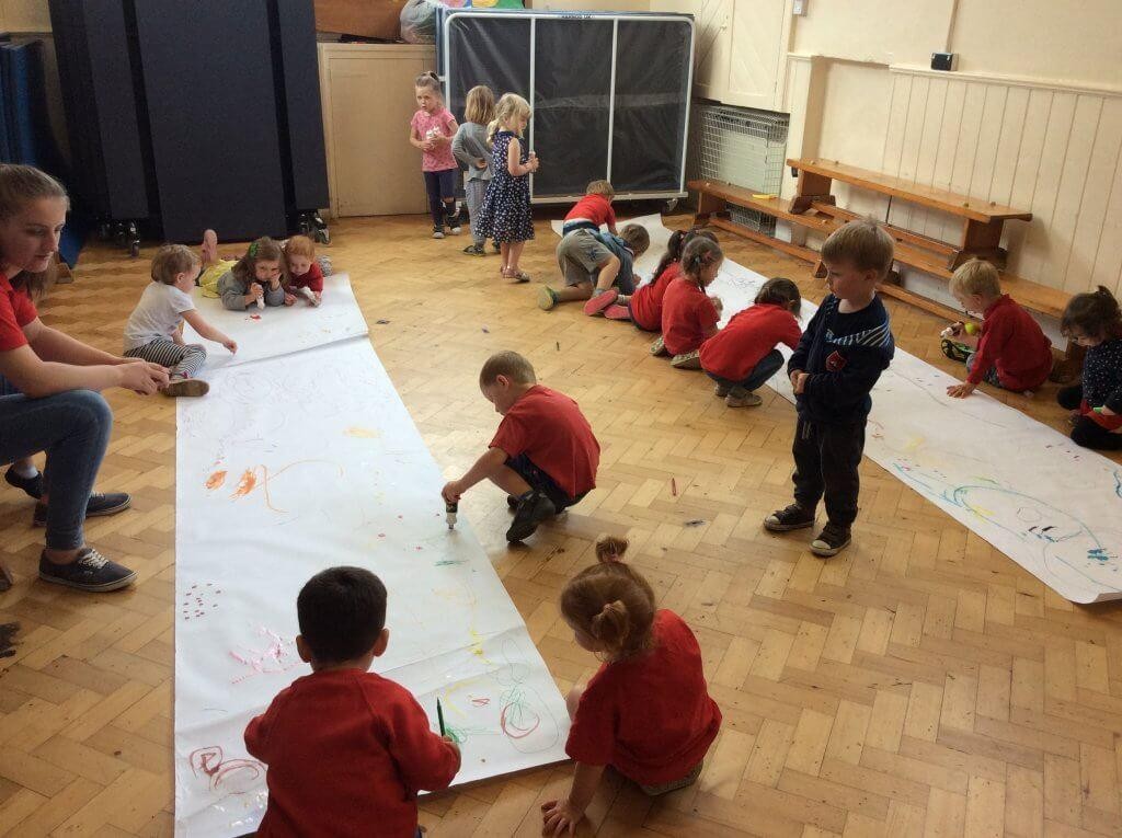 Lots of mark making!