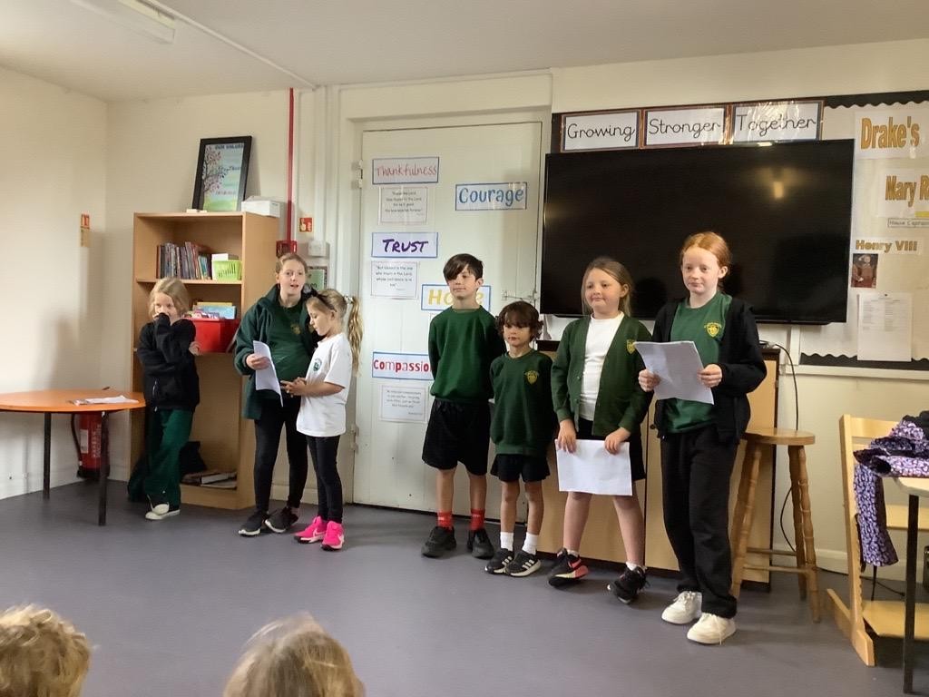 Pupil Ethos Group leading Collective Worship