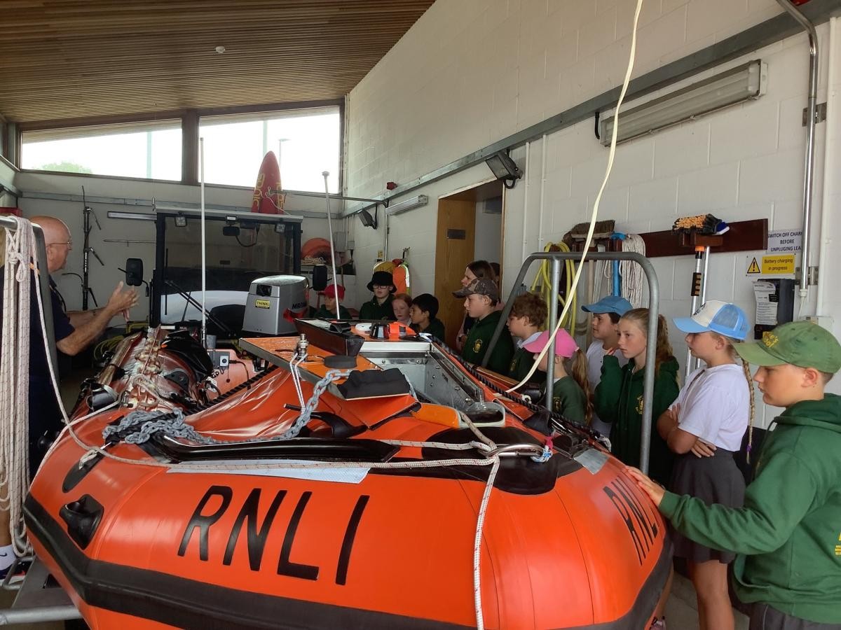Exmouth RNLI Lifeboat Station visit