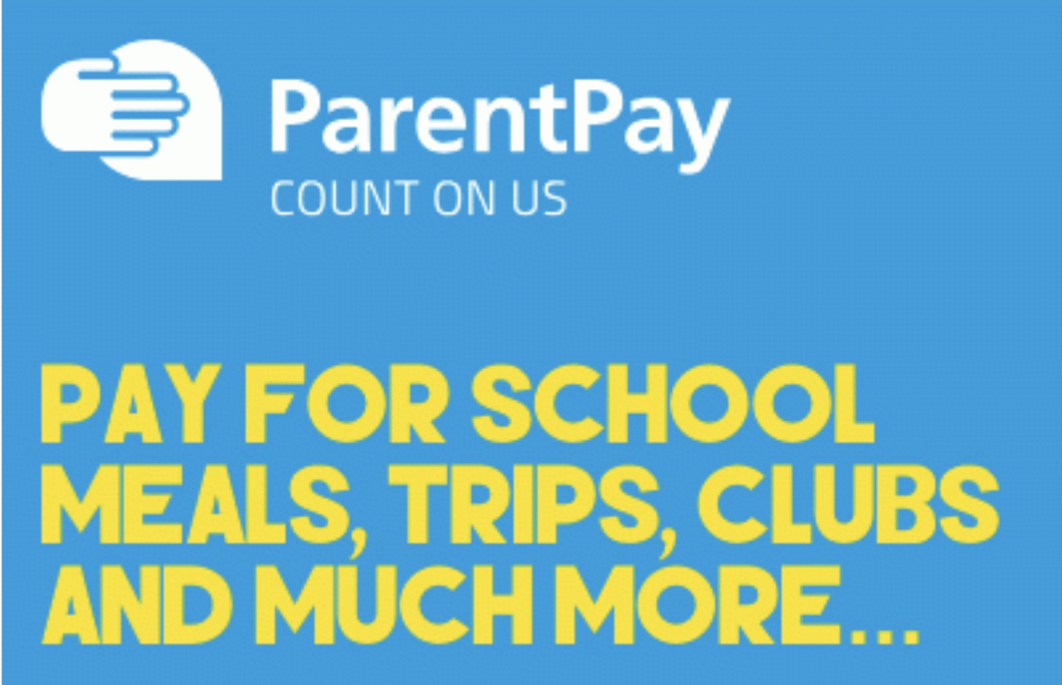 Parent pay poster