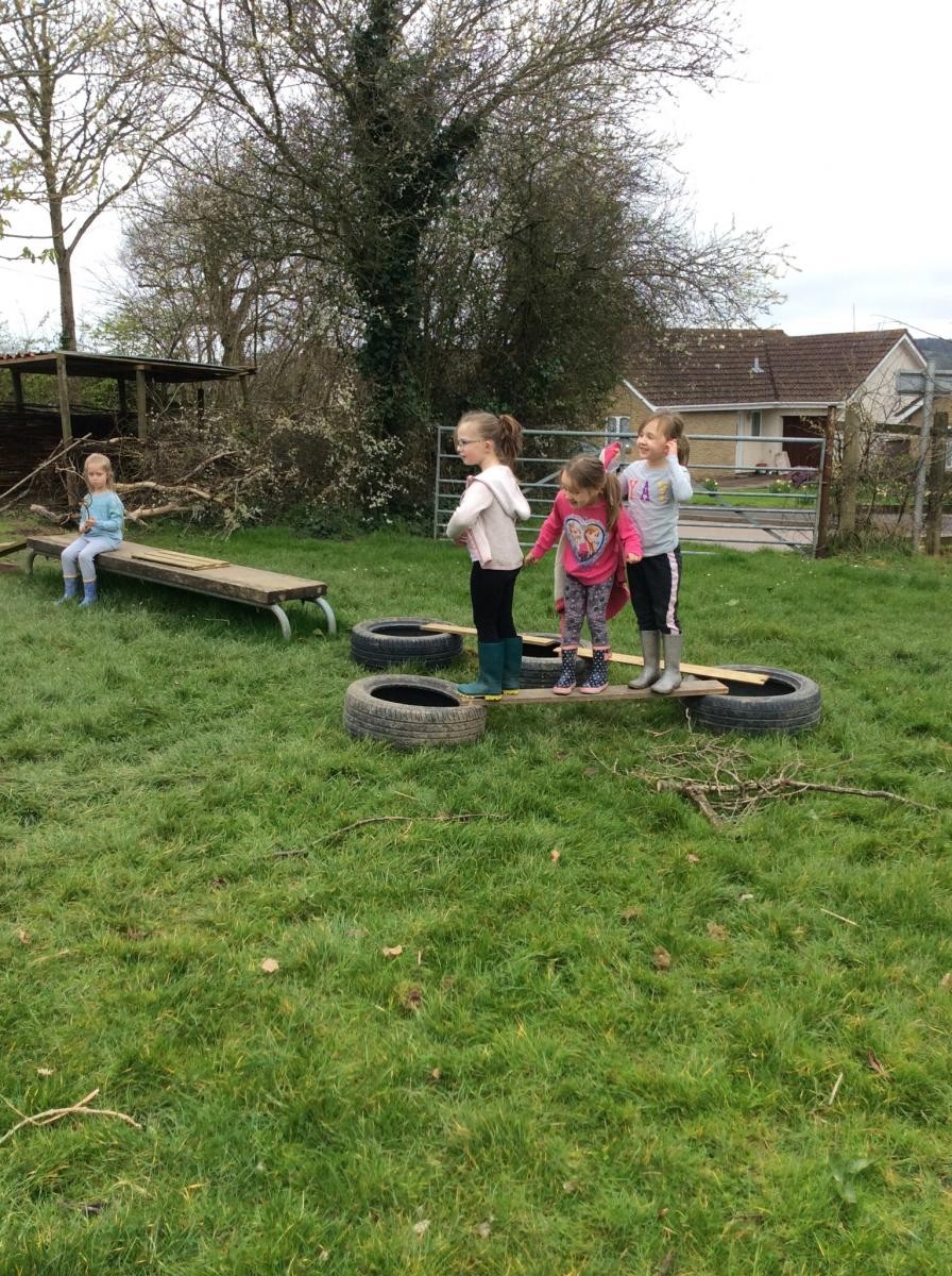 Building an obstacle course this week!